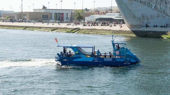 Hop-on, hop-off-lijn van Lissabon Belém en Castle-lijnen met boottocht