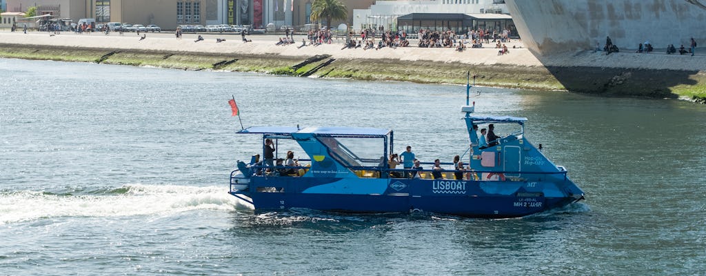 Lissabon Hop-on-Hop-off-Linien Belém und Castle mit Bootstour