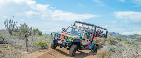 Halve dag off-road safari en snorkelervaring in Oost-Curaçao