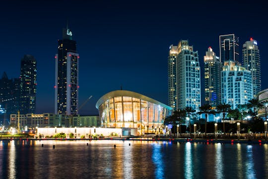 Tour de la Ópera de Dubái y fuente de Dubái con traslado
