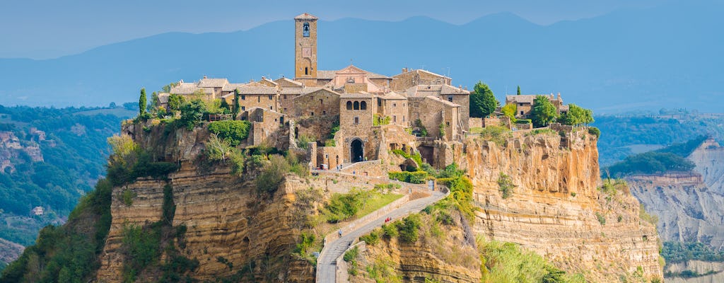 Orvieto en Civita Bagnoregio rijden per bus vanuit Rome