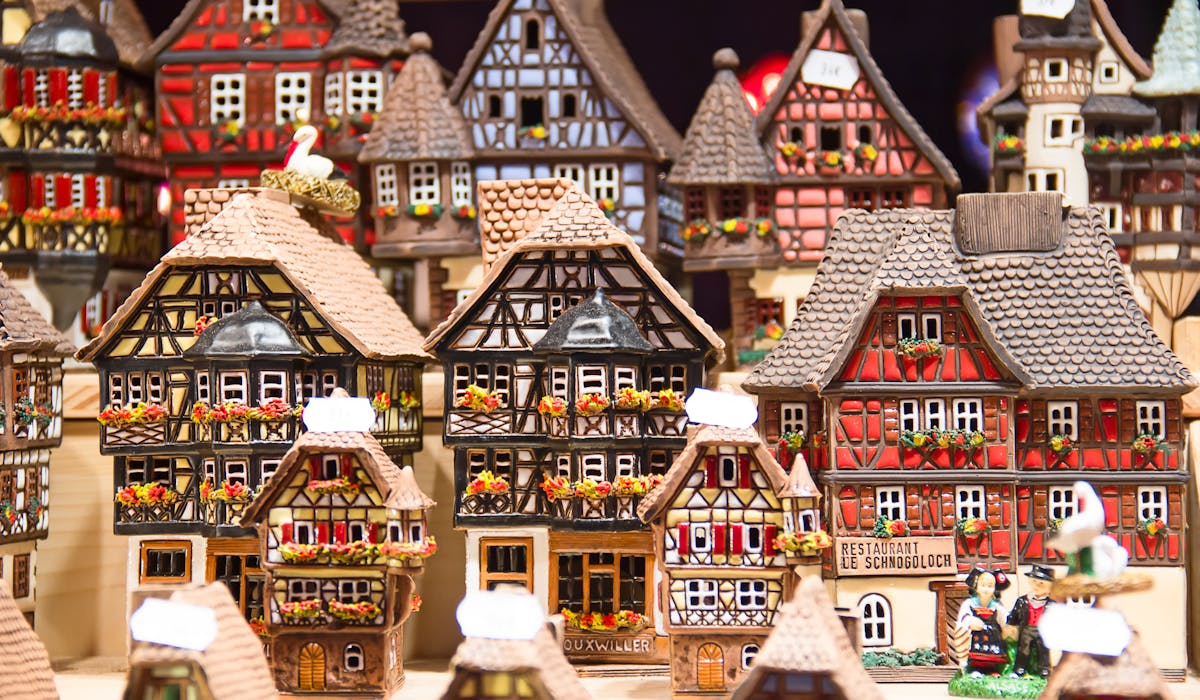 Mercatini di Natale dell'Alsazia: gita condivisa di un giorno da Strasburgo