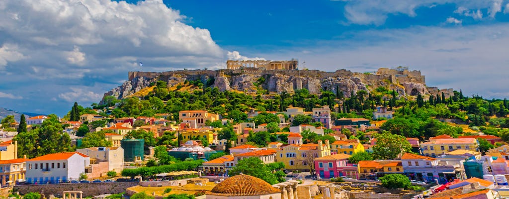 Athens and Piraeus private sightseeing tour with audio guide