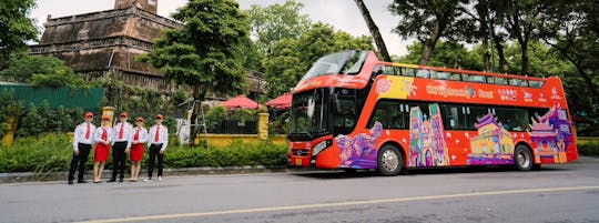 City Sightseeing hop-on hop-off bus tour of Hanoi