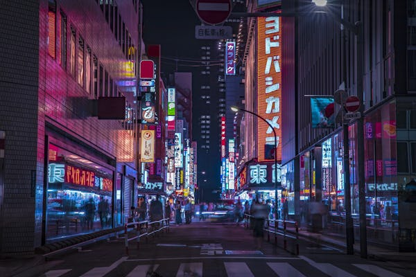 Tokio bei Nacht Fototour