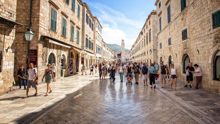 Wandeltocht met gids door de oude stad in Dubrovnik