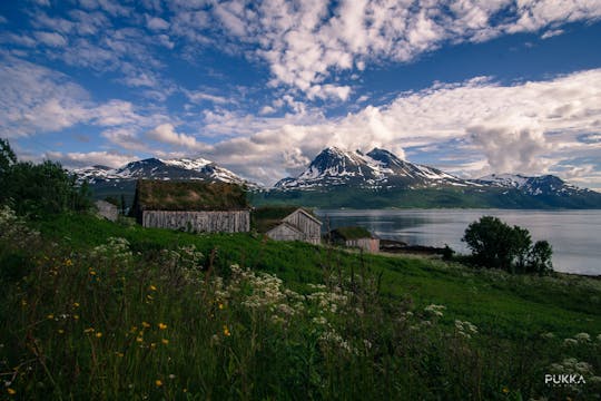 Aventure touristique dans le fjord par Tesla à Tromso