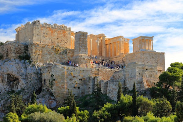 Transportation card and Acropolis of Athens skip-the-line tickets