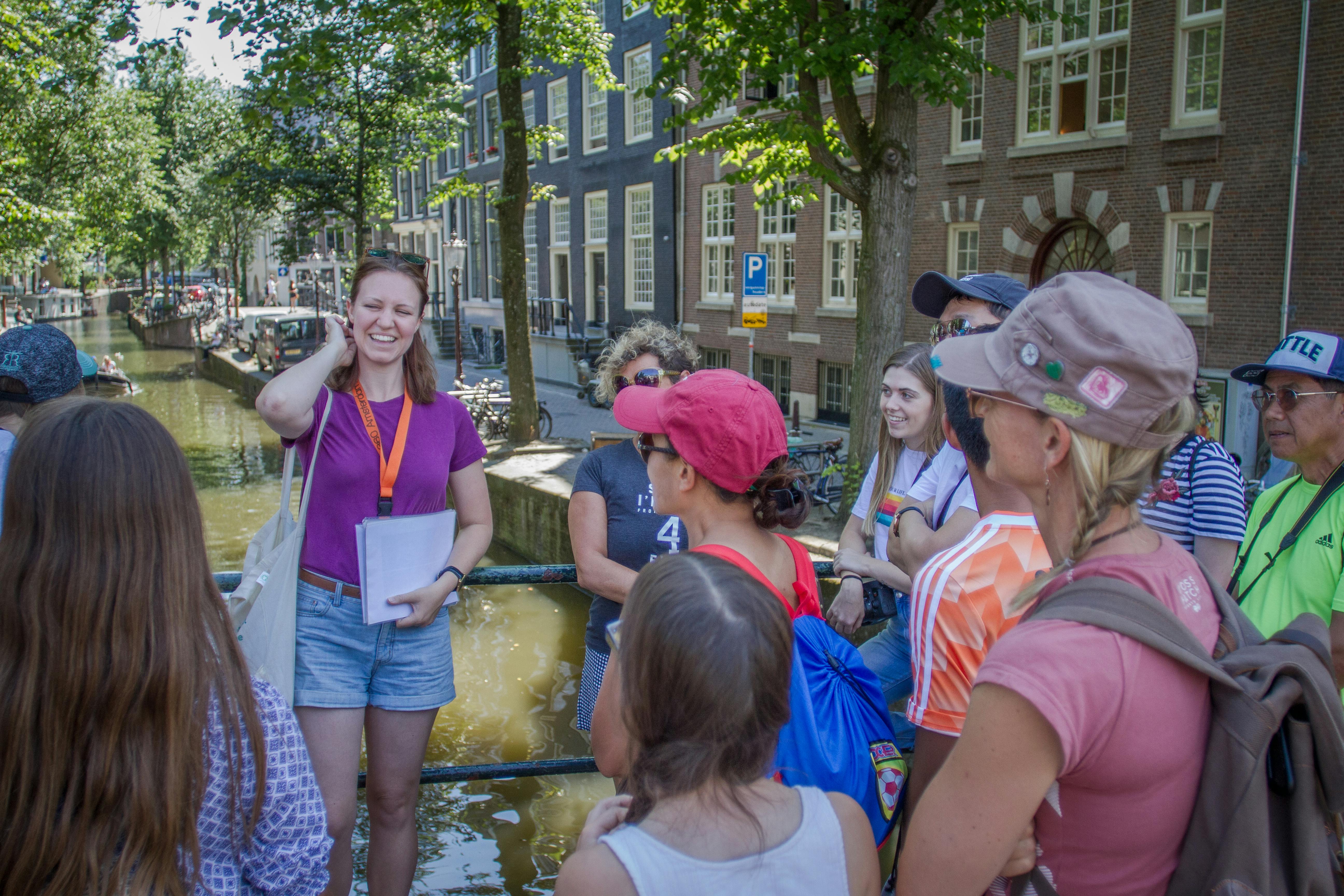Tajemnice historycznej pieszej wycieczki po Amsterdamie