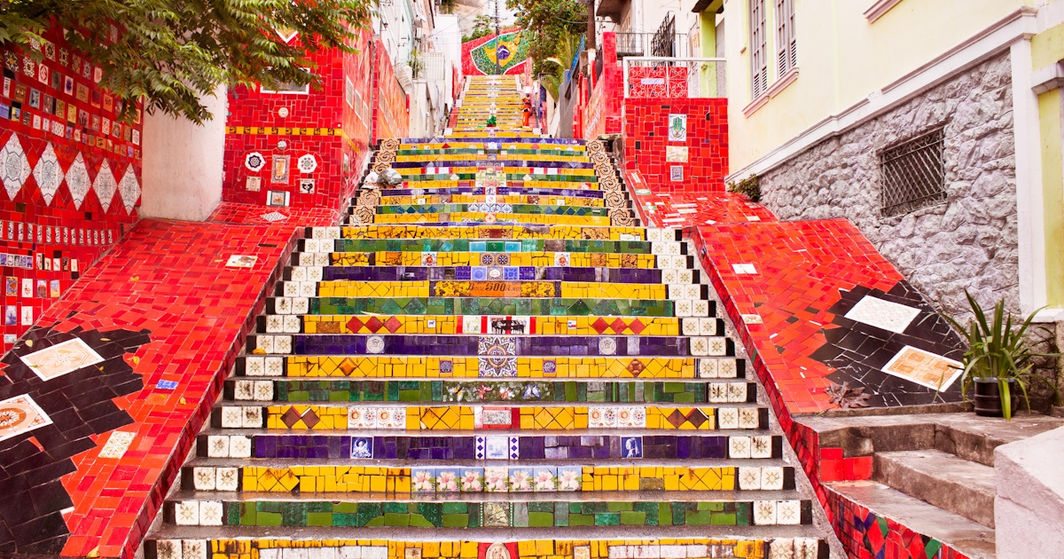Selaron Steps guided tours in Rio de Janeiro  musement