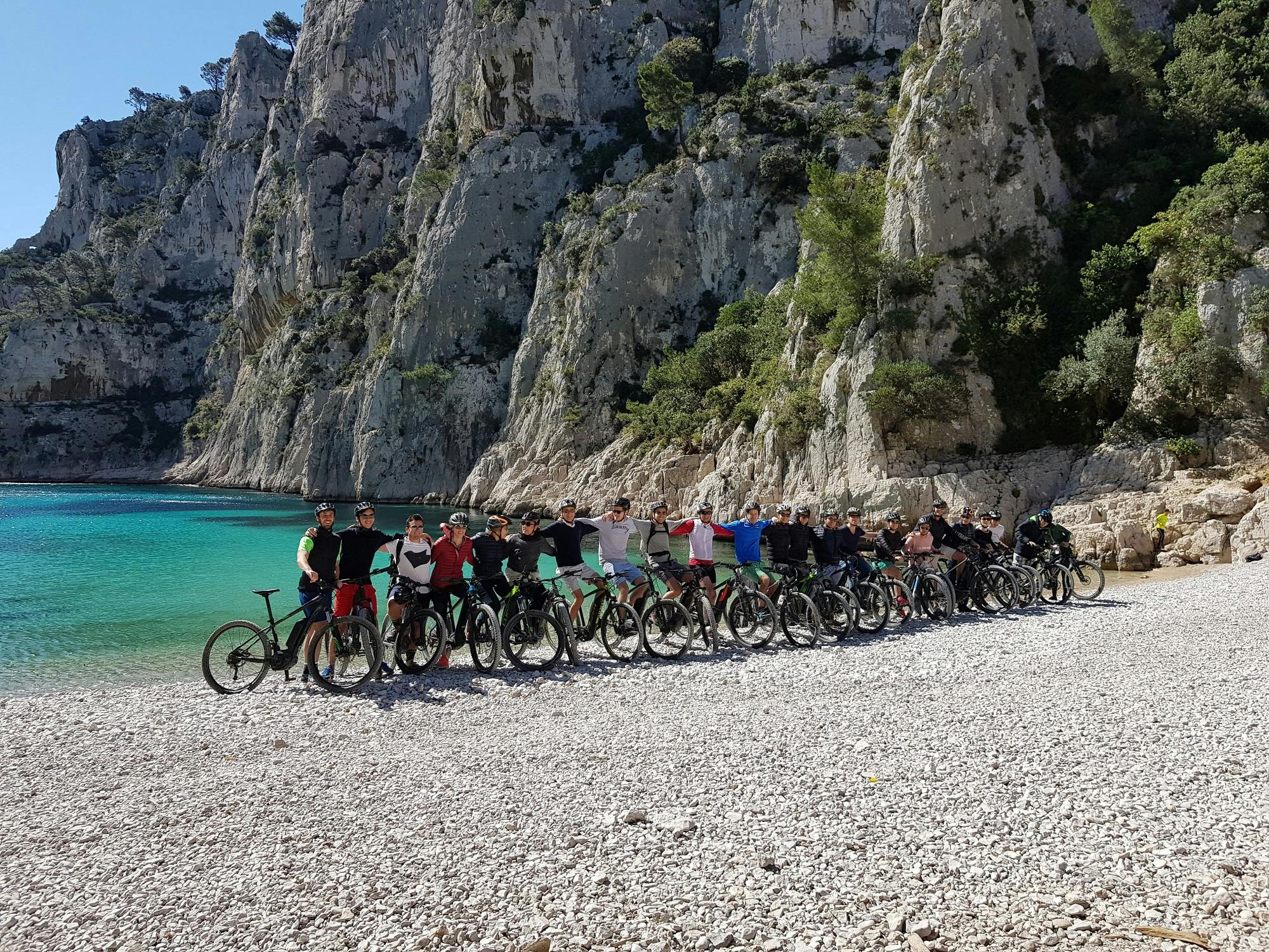 Aluguel de mountain bike para o Parque Nacional Calanques e Marselha
