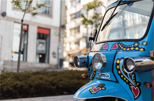Porto 1-hour Tuk Tuk tour