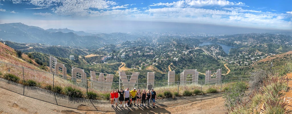 A caminhada oficial do letreiro de Hollywood em Los Angeles