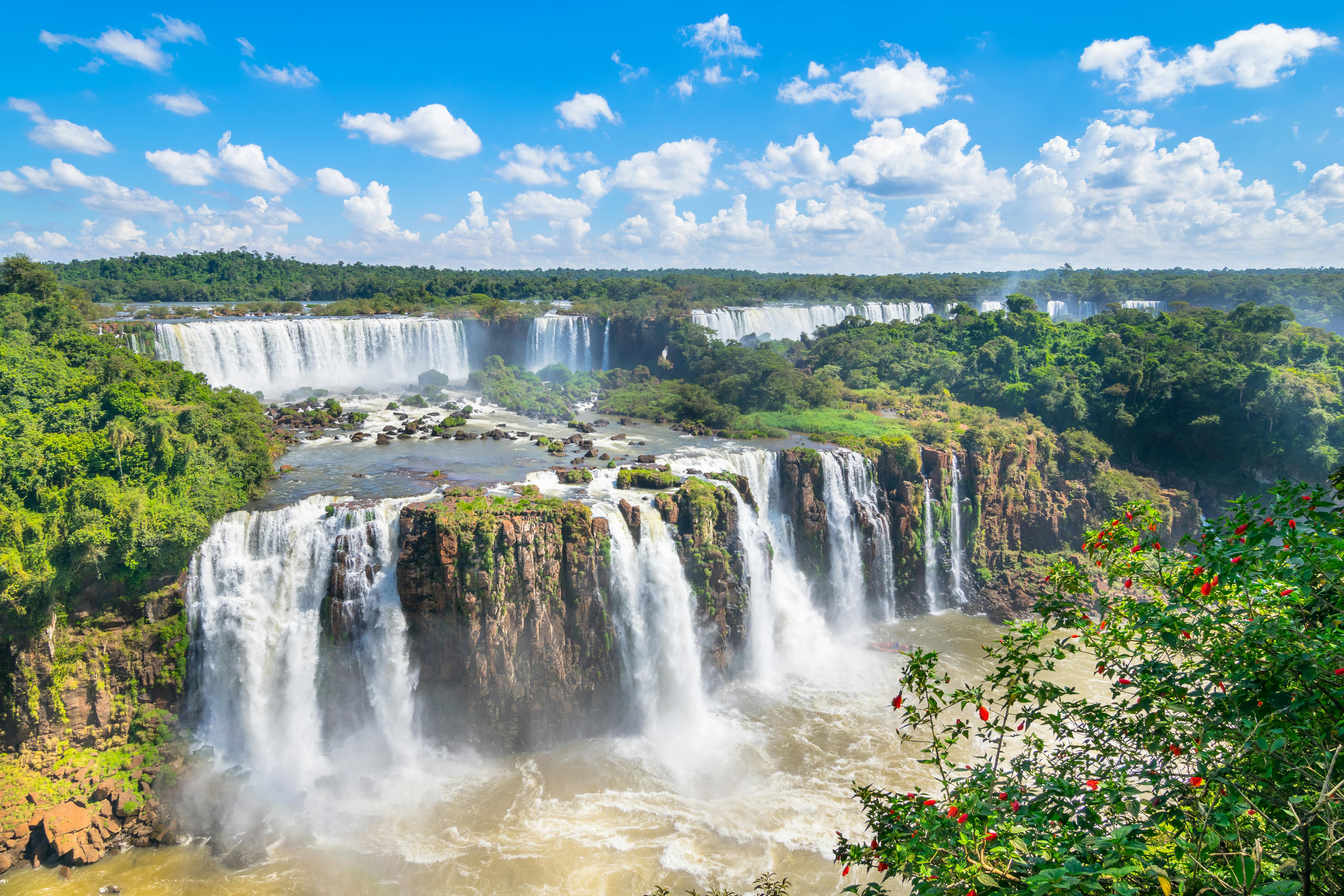 De Watervallen van de Iguaçu