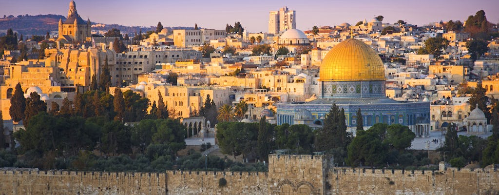 Excursión de día completo a la Jerusalén histórica y moderna desde Jerusalén