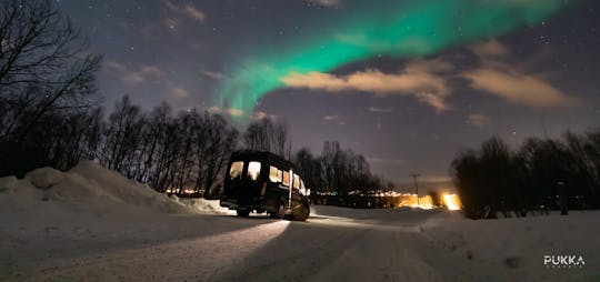 Inseguimento privato in minibus dell'aurora boreale