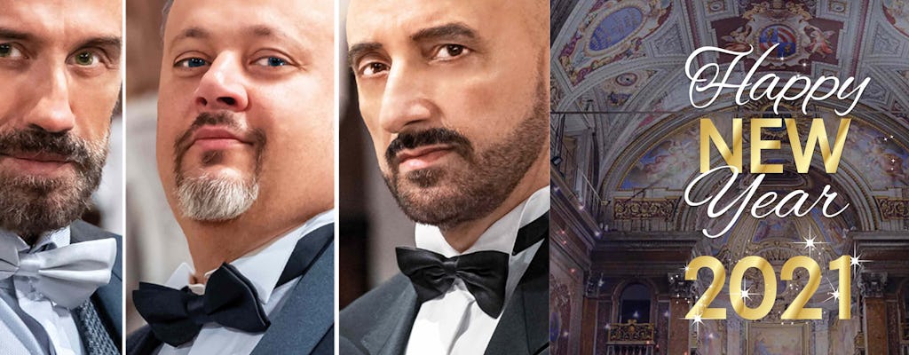 Concierto de Nochevieja en Roma 2021: Los tres tenores, arias de ópera, valses y canciones navideñas