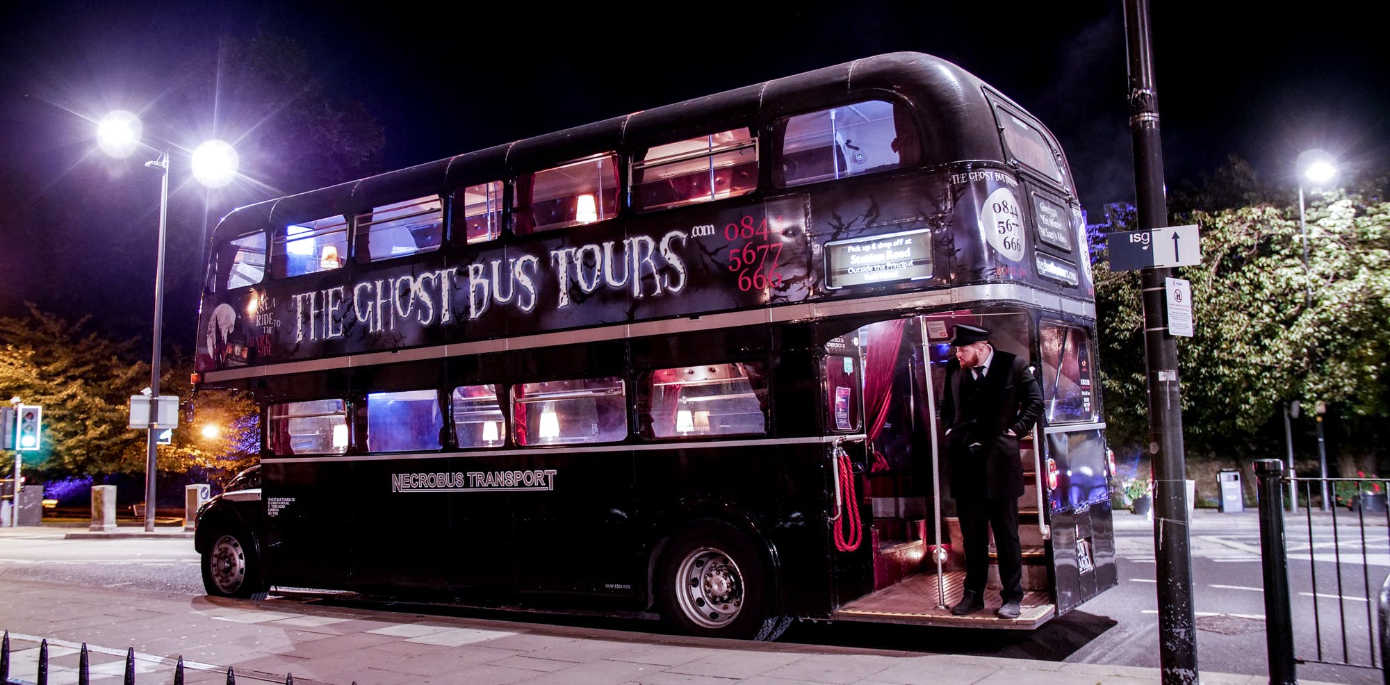 Excursão de ônibus fantasma em York