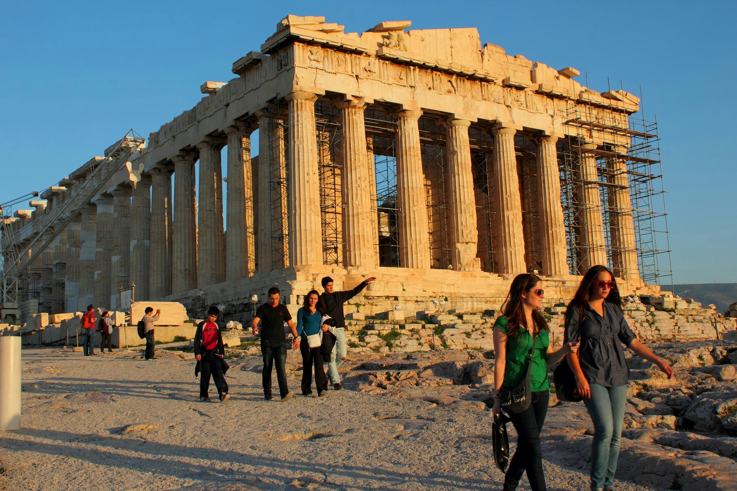 Local da Acrópole e ingressos para o Partenon