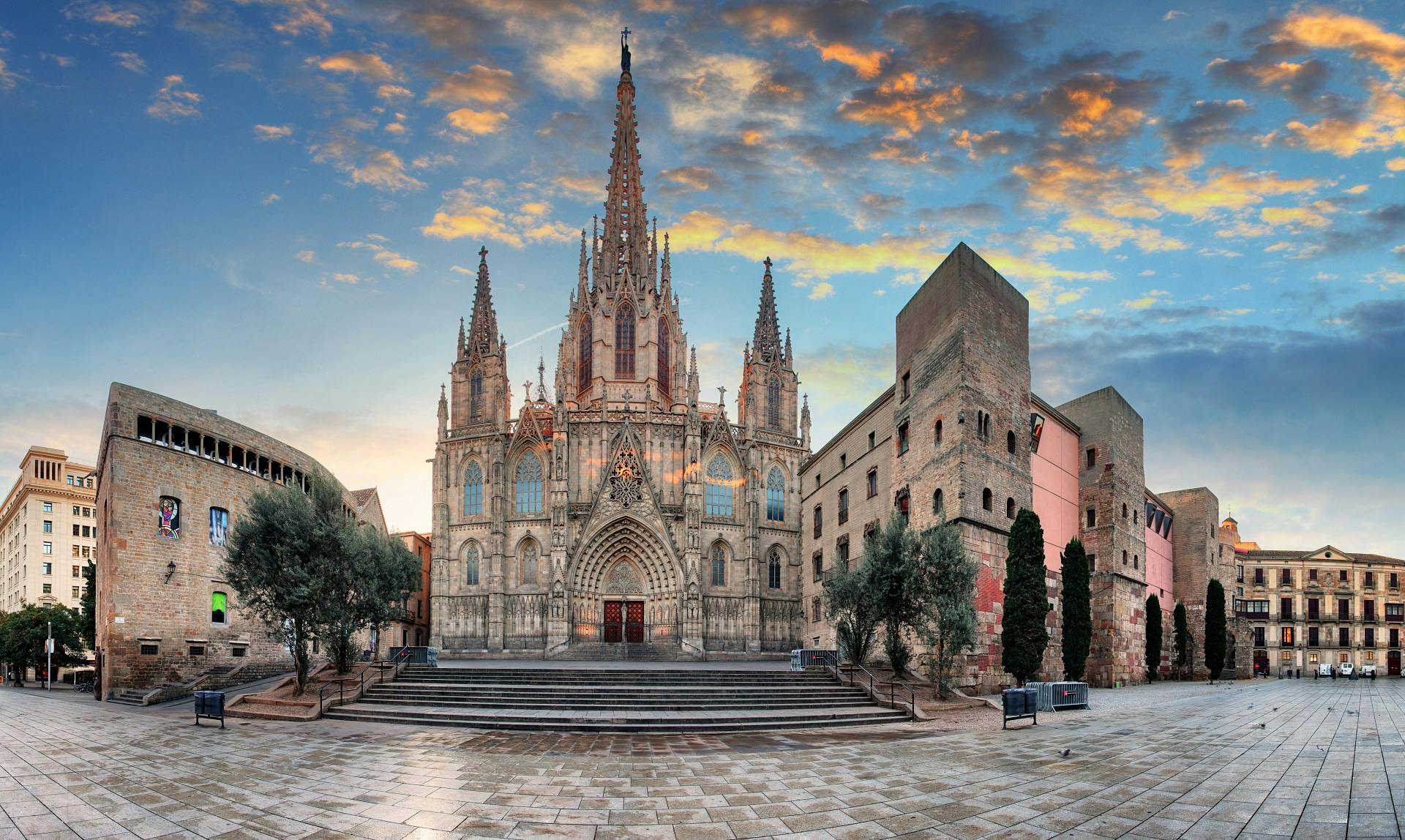 Visite à pied de la vieille ville et du quartier gothique de Barcelone