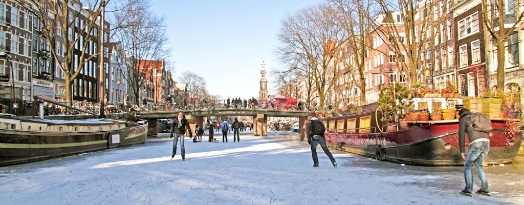 Tour della città invernale di Amsterdam