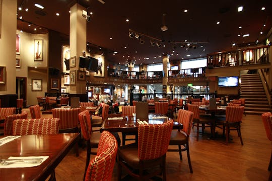 Hard Rock Cafe Manchester: zitplaatsen met prioriteit met menu
