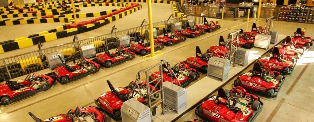 3-race go-karting package and VR experience