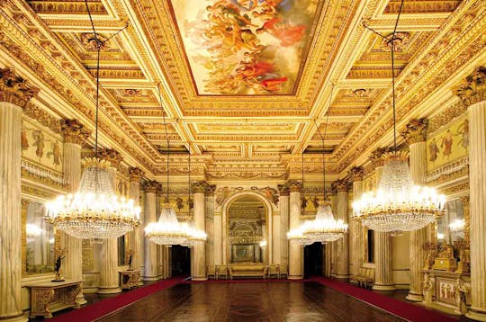 Visite guidée du palais royal de Turin avec billet coupe-file