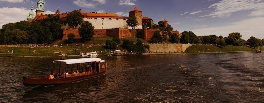 Croisière privée sur la Vistule en gondole traditionnelle