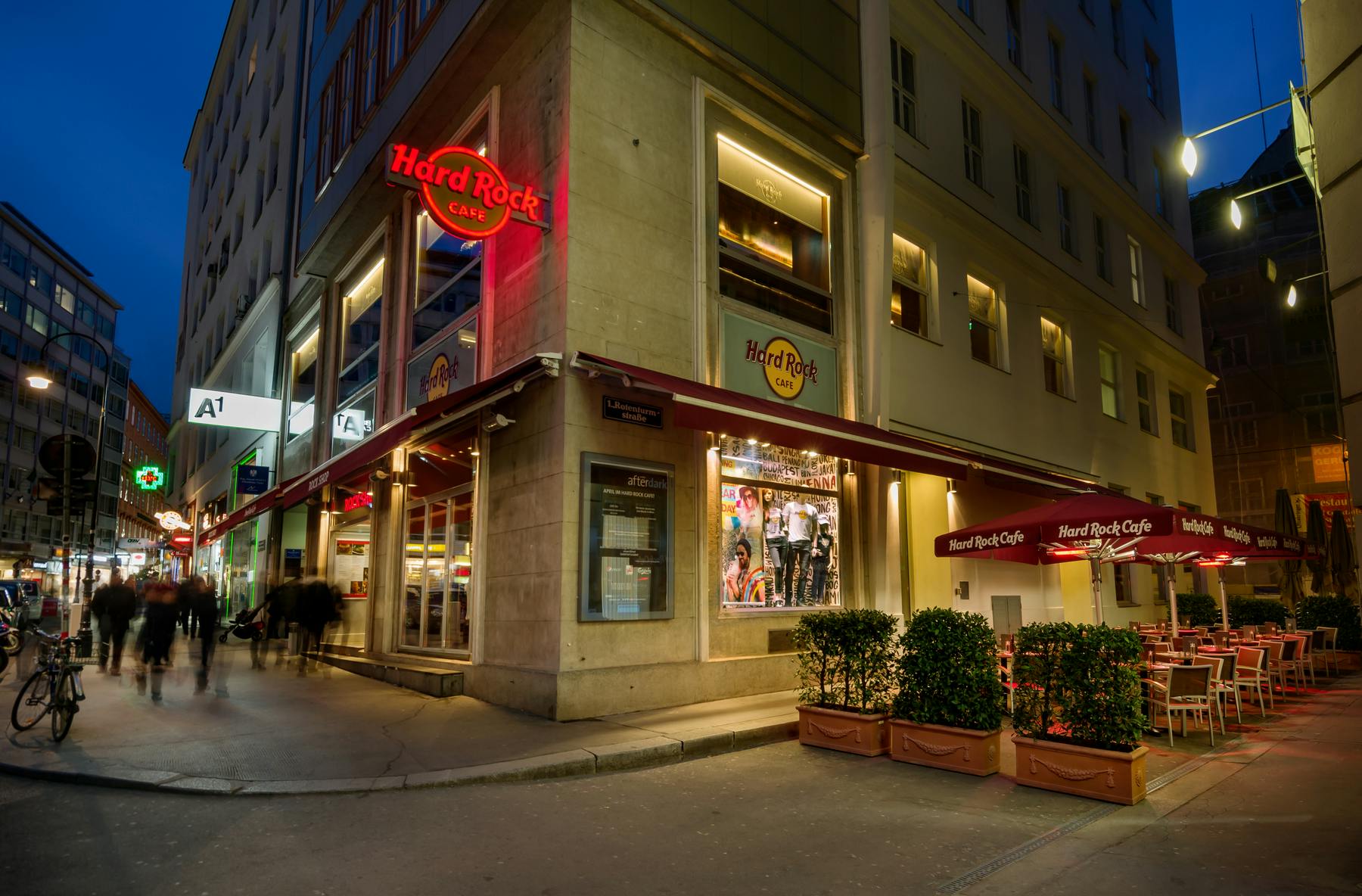 Hard Rock Cafe Wien: Bevorzugte Sitzplätze mit Menü