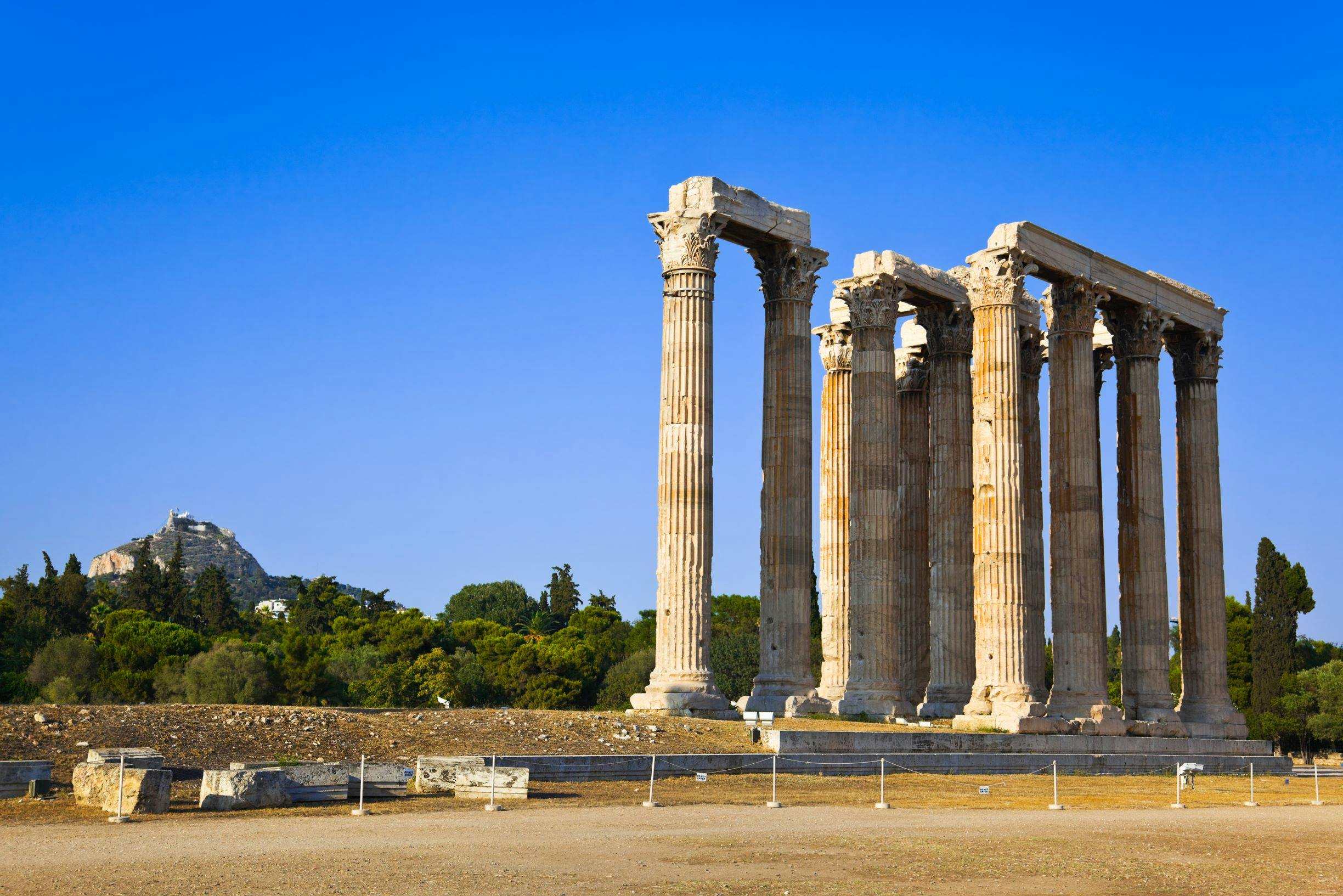 Eintrittskarten für den Tempel des Olympischen Zeus