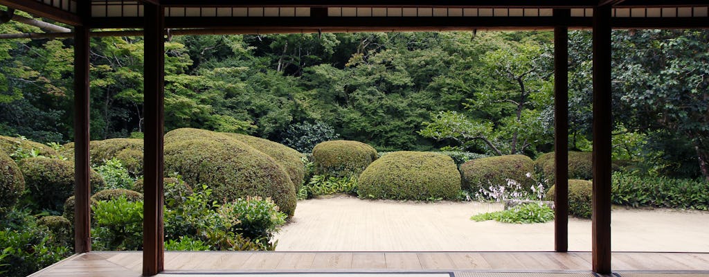 Zen Meditation and Garden Temple tour in Kyoto