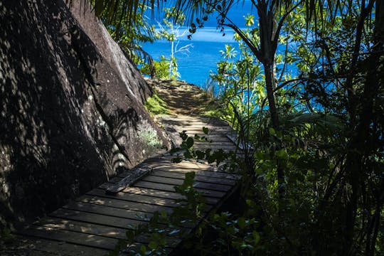 Private nature trail Anse Major from Mahé