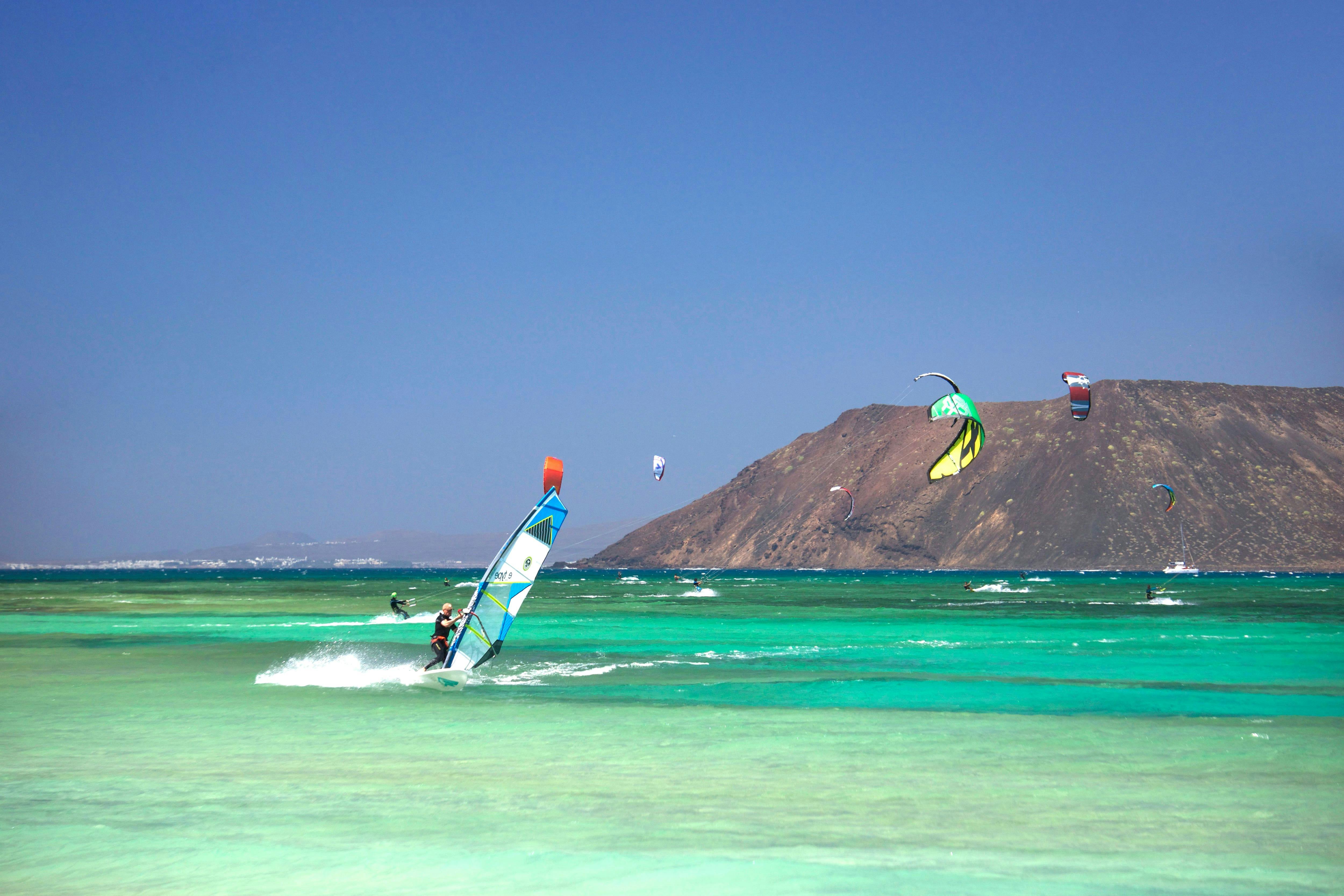 Sport acquatici di Fuerteventura a Corralejo