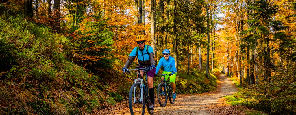 Fietstocht op het MTB-pad van Ljubljana