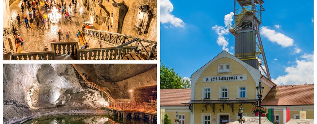 Excursão de metade de um dia na Mina de sal de Wieliczka saindo da Cracóvia com visita guiada e transporte para buscar