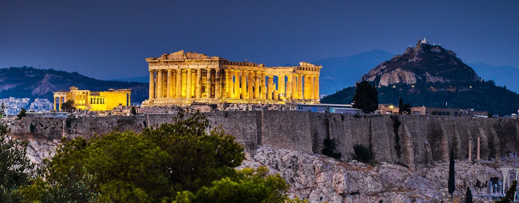 Privérondleiding door het Akropolismuseum bij nacht