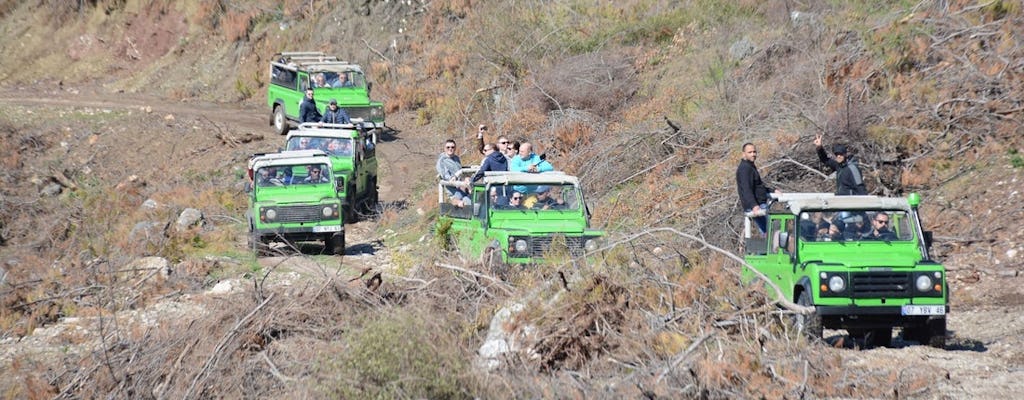 Safari de jipe para as montanhas Taurus com almoço no rio Dimcay