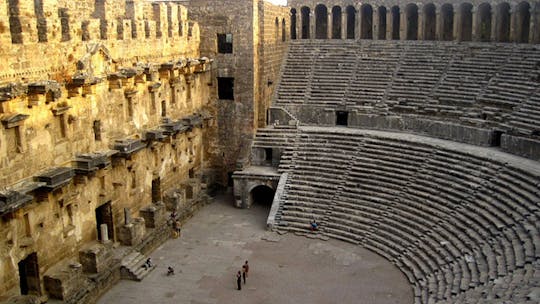 Dagtocht naar de tempel van Apollo, Aspendos en de watervallen van Manavgat vanuit Alanya