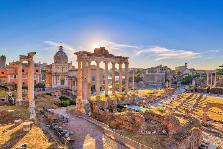 Rome highlights tour with minivan transportation