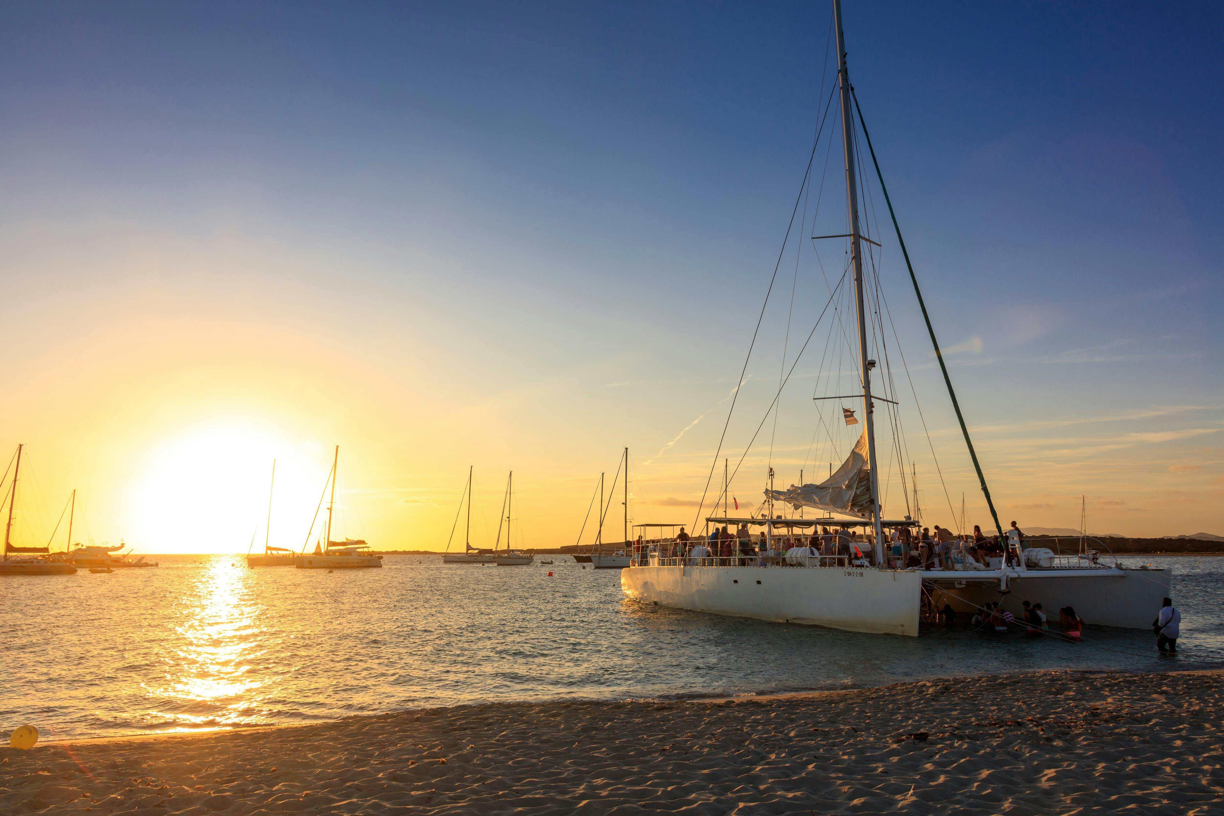 Catamaran Ibiza Sunset