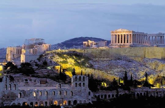 Atenas de noche