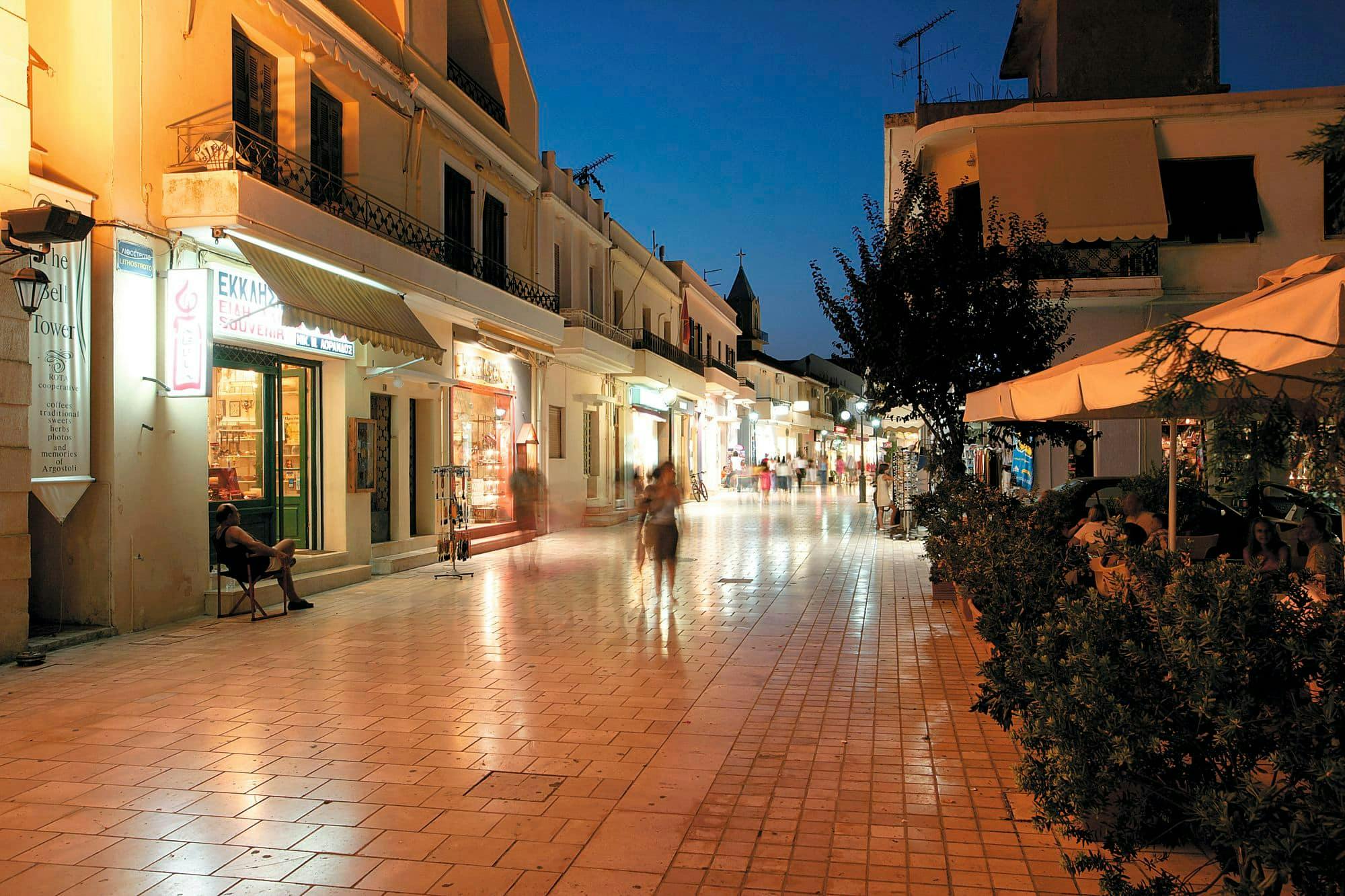 Una velada en Argostoli con cata de vinos.