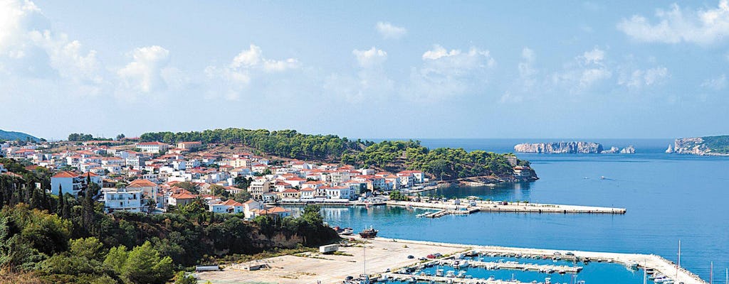 Giro in barca a Pylos