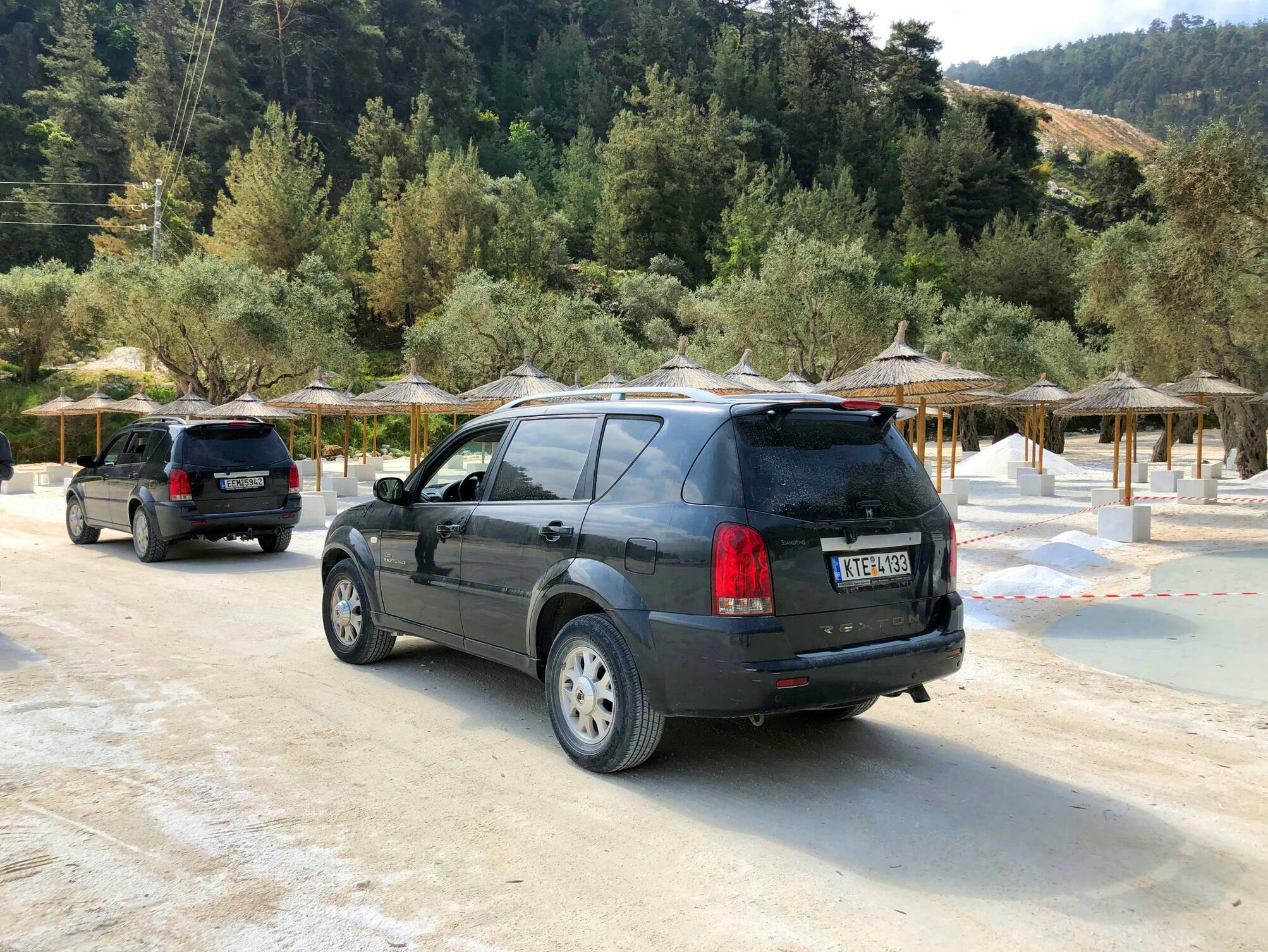 Thassos 4x4 Fuga su quattro spiagge