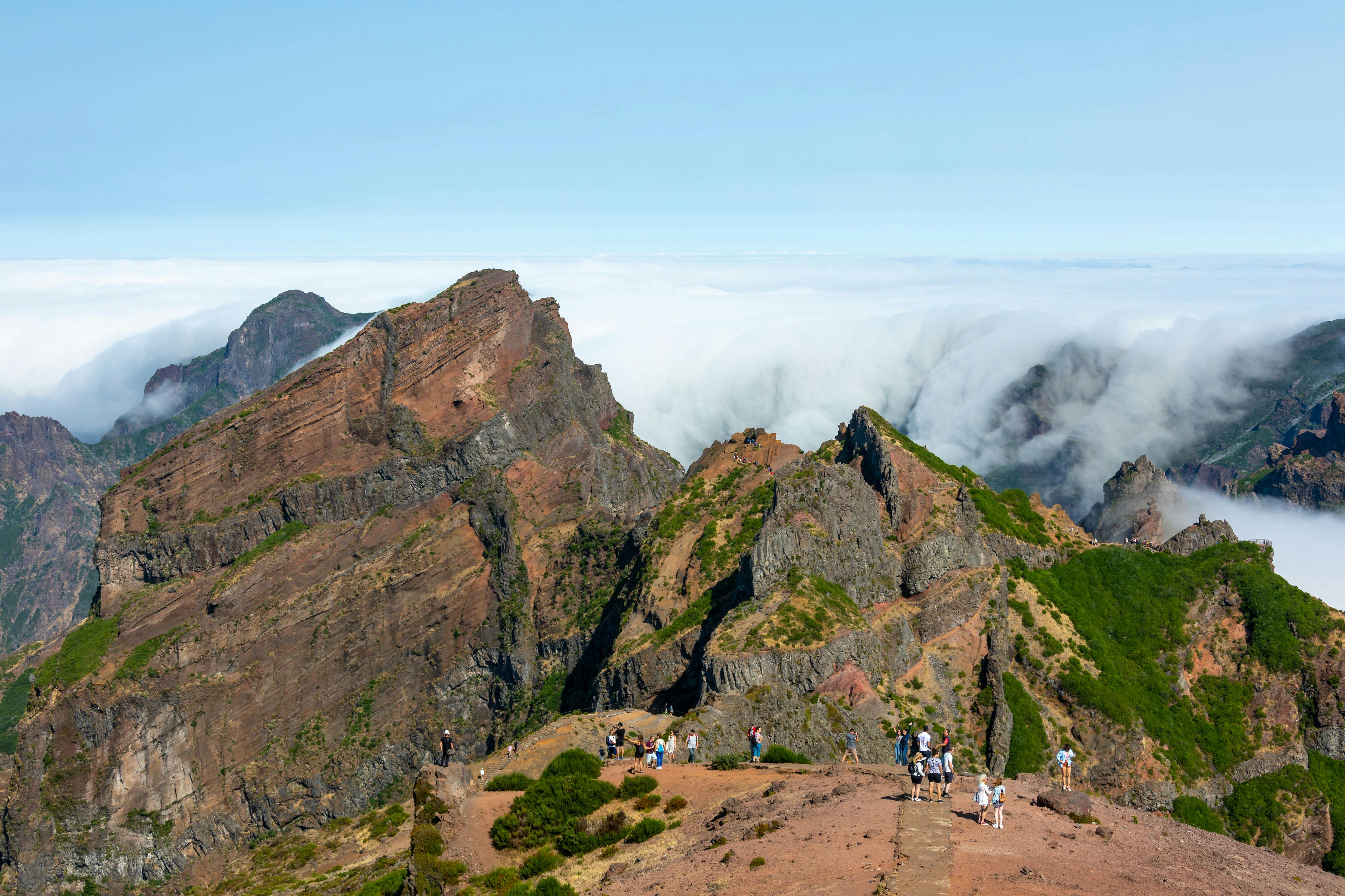 Paseo Pico do Arieiro – desde el Oeste