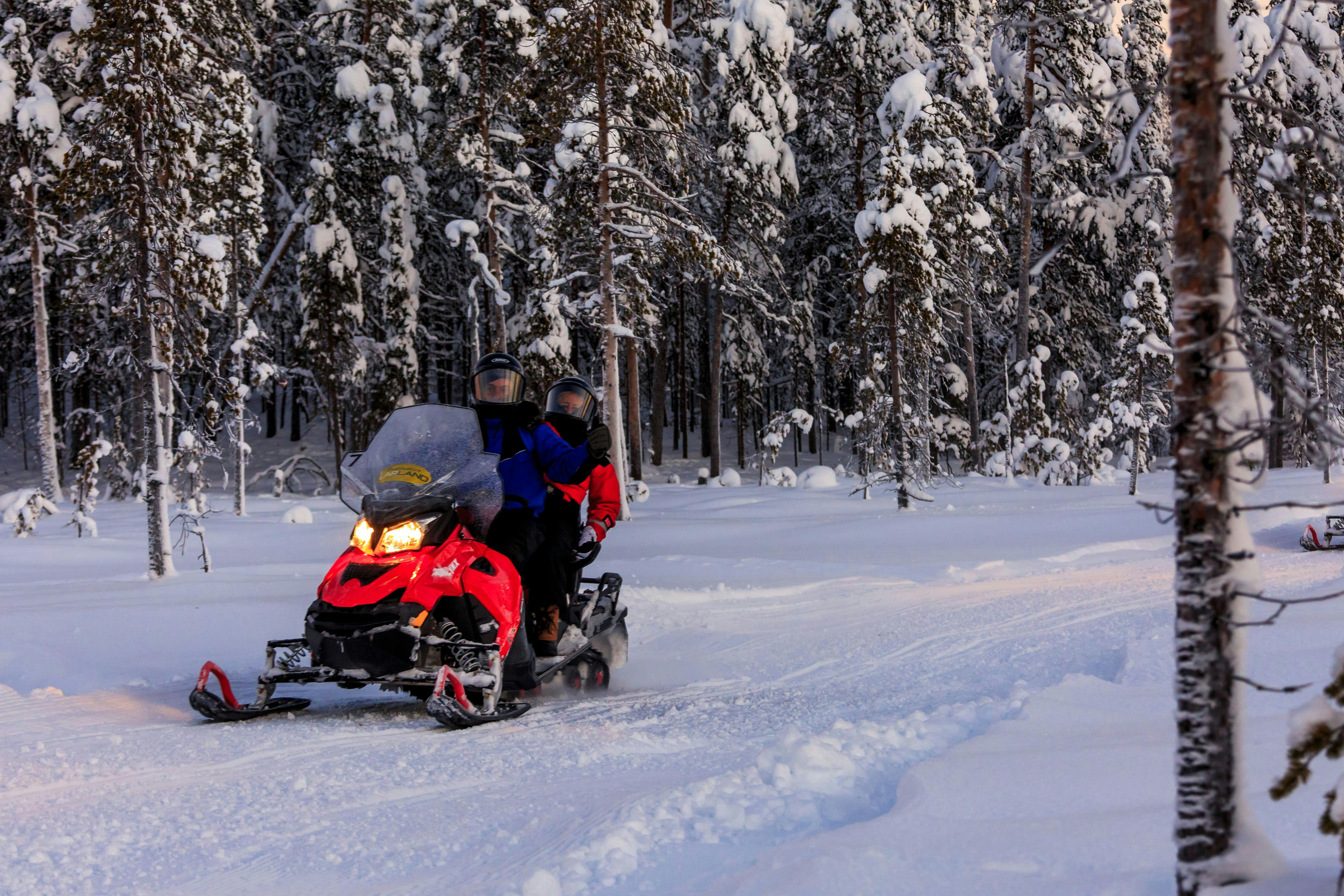 Rovaniemi Snowmobile Day Tour
