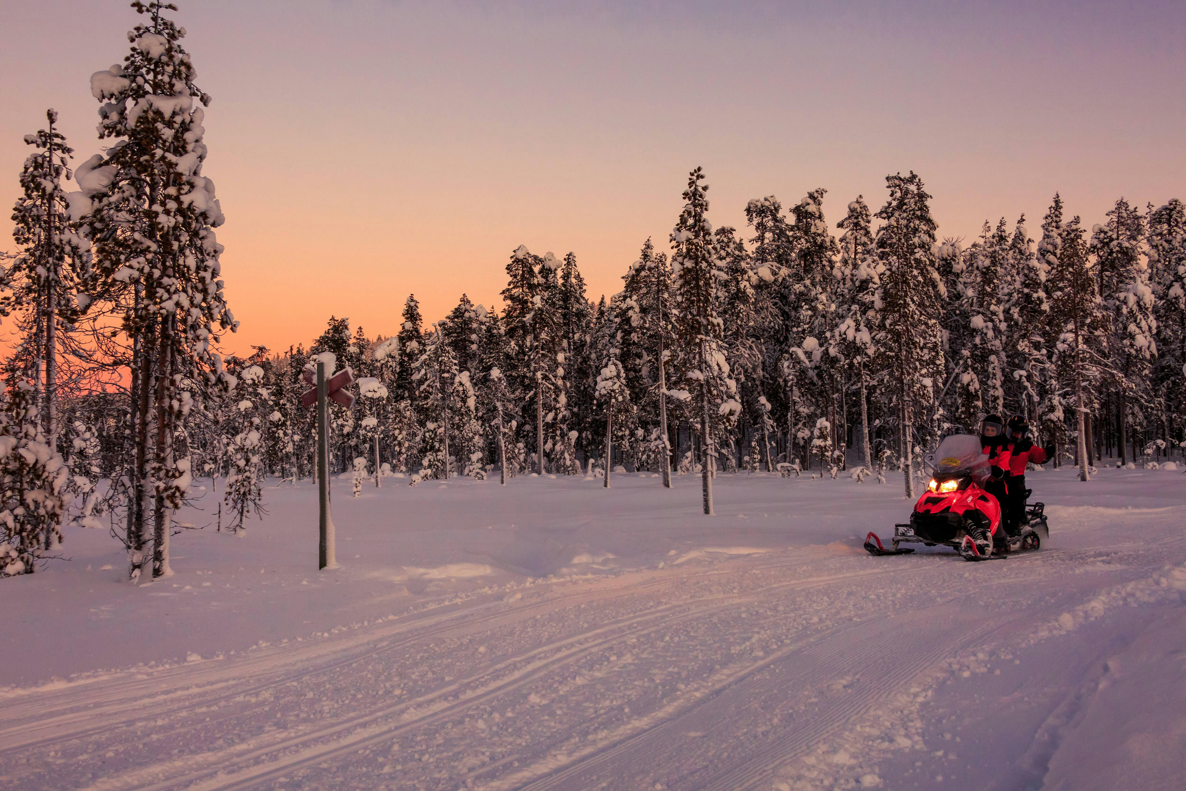 Sirkka Snowmobile Night Tour