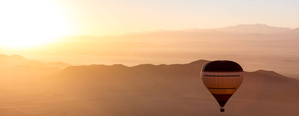 Paseo en globo aerostático por Marrakech