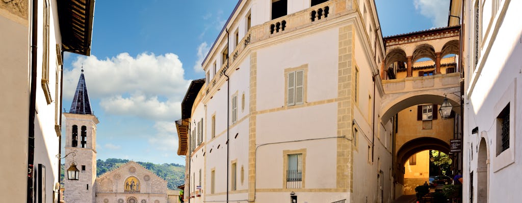 Spoleto tour privato a piedi